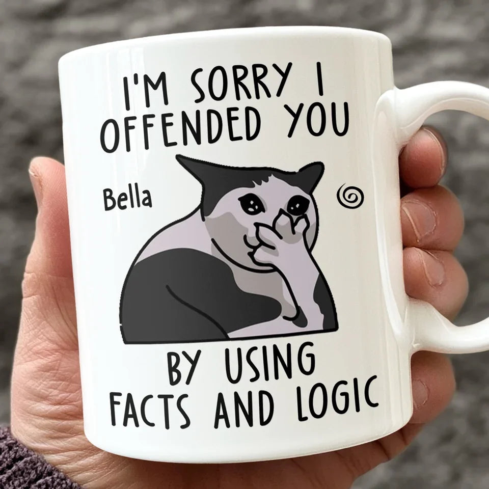 I’m Sorry For The Mean, Accurate Things I Said - Friend Personalized Custom Mug - Christmas Gift, Birthday Gift For Best Friends, Family Members, Coworkers, Yourself