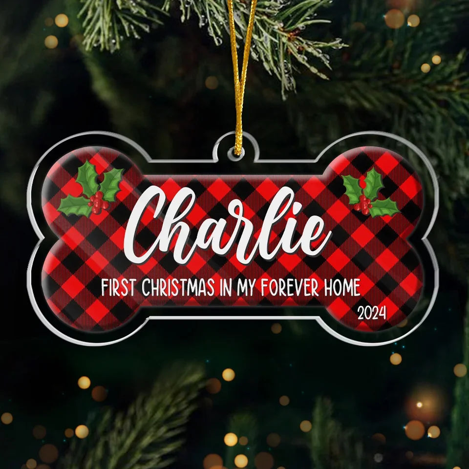 My Pet Completes My World - Dog & Cat Personalized Custom Ornament - Acrylic Custom Shaped - Christmas Gift For Pet Owners, Pet Lovers