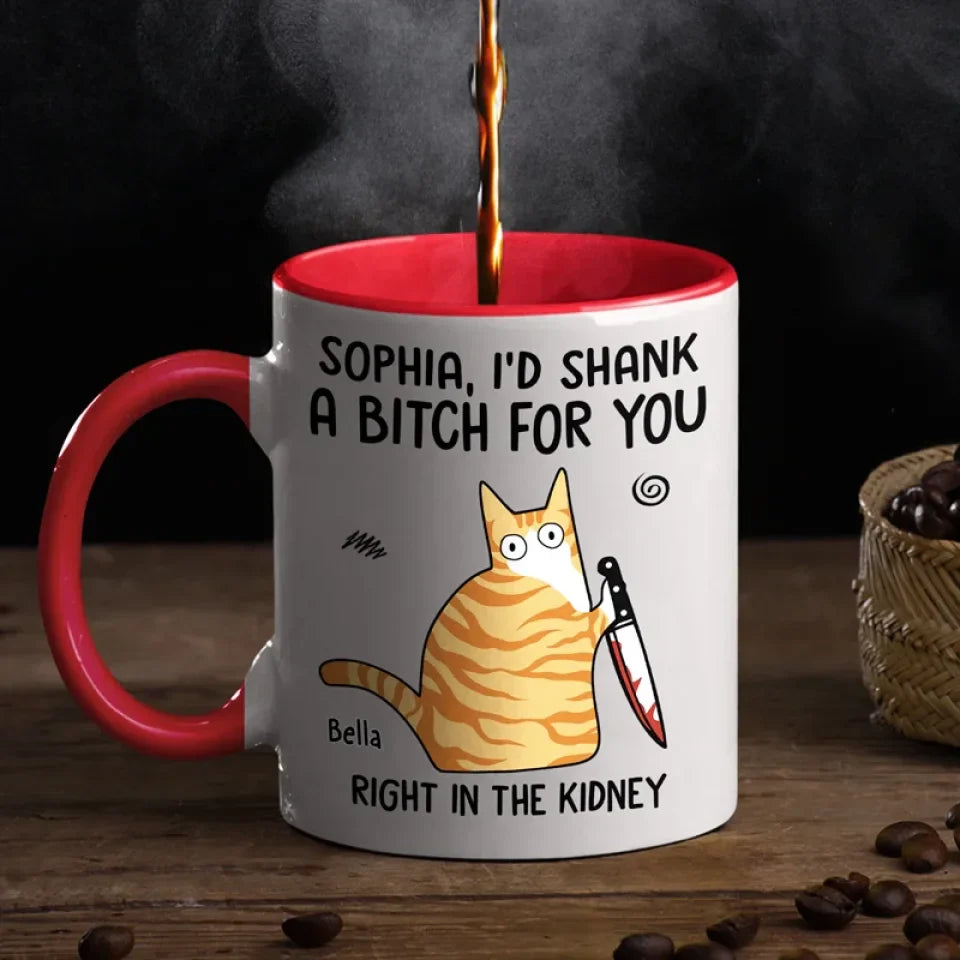 Together, We’re Unstoppable - Friend Personalized Custom Accent Mug - Gift For Best Friends, Sisters, Family Members, Coworkers