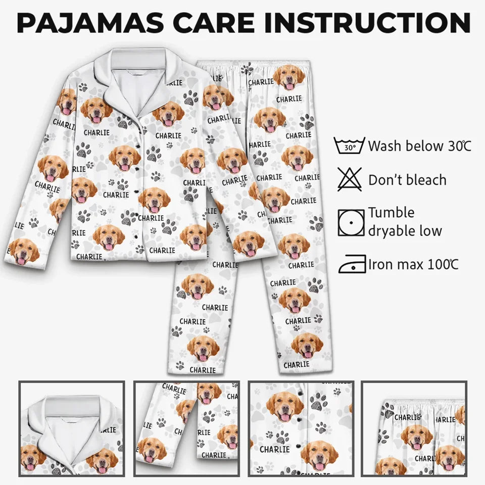 Custom Photo Pawsome Catmas Vibes - Dog & Cat Personalized Custom Pajama Pants - Christmas Gift For Pet Owners, Pet Lovers