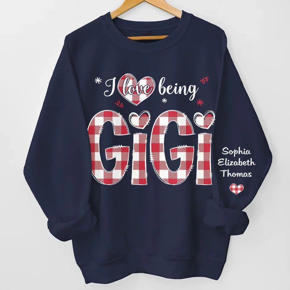 A Mother's Love Is The Purest Form Of Magic - Family Personalized Custom Unisex Sweatshirt, Hoodie With Design On Sleeve - Christmas Gift For Mom, Grandma
