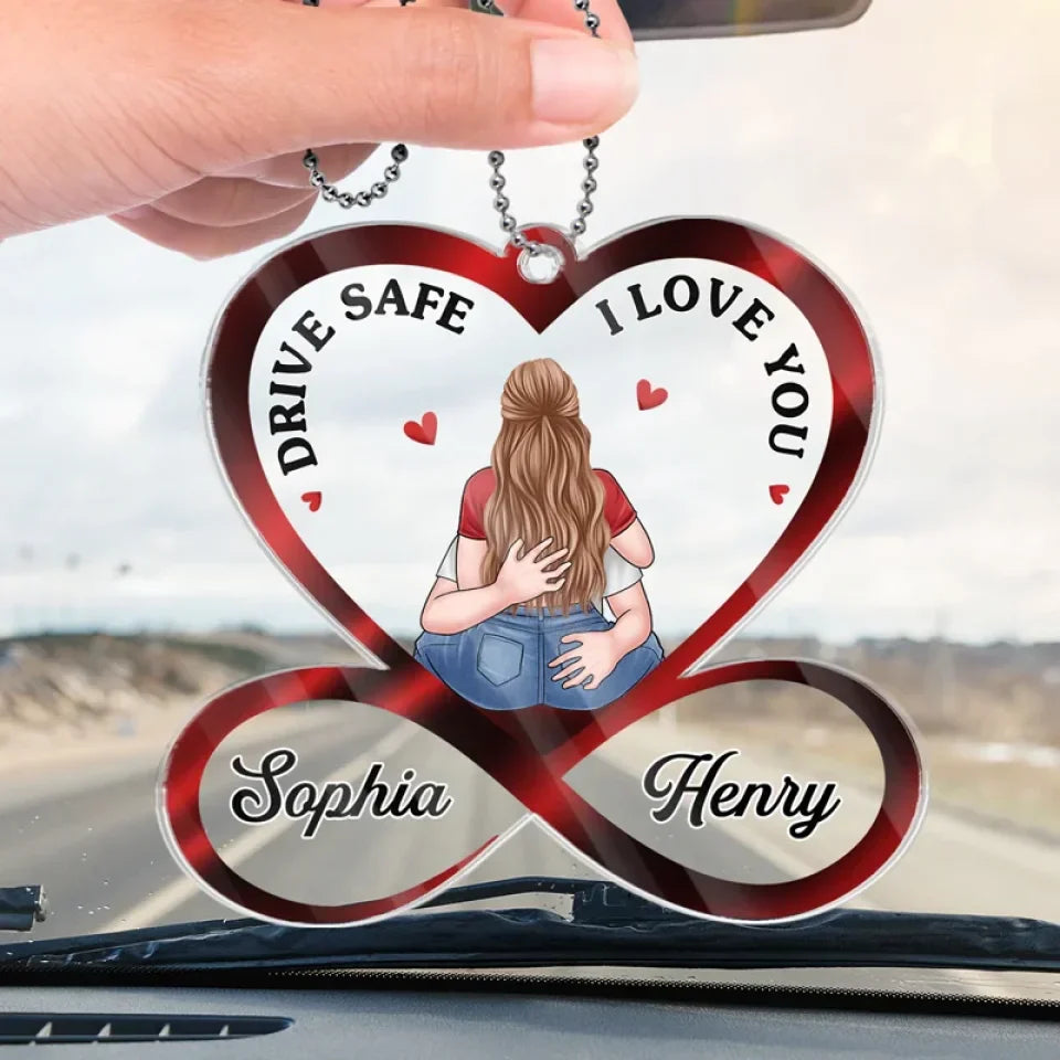 You And Me, We Got This - Couple Personalized Custom Car Ornament - Acrylic Custom Shaped - Christmas Gift For Husband Wife, Anniversary