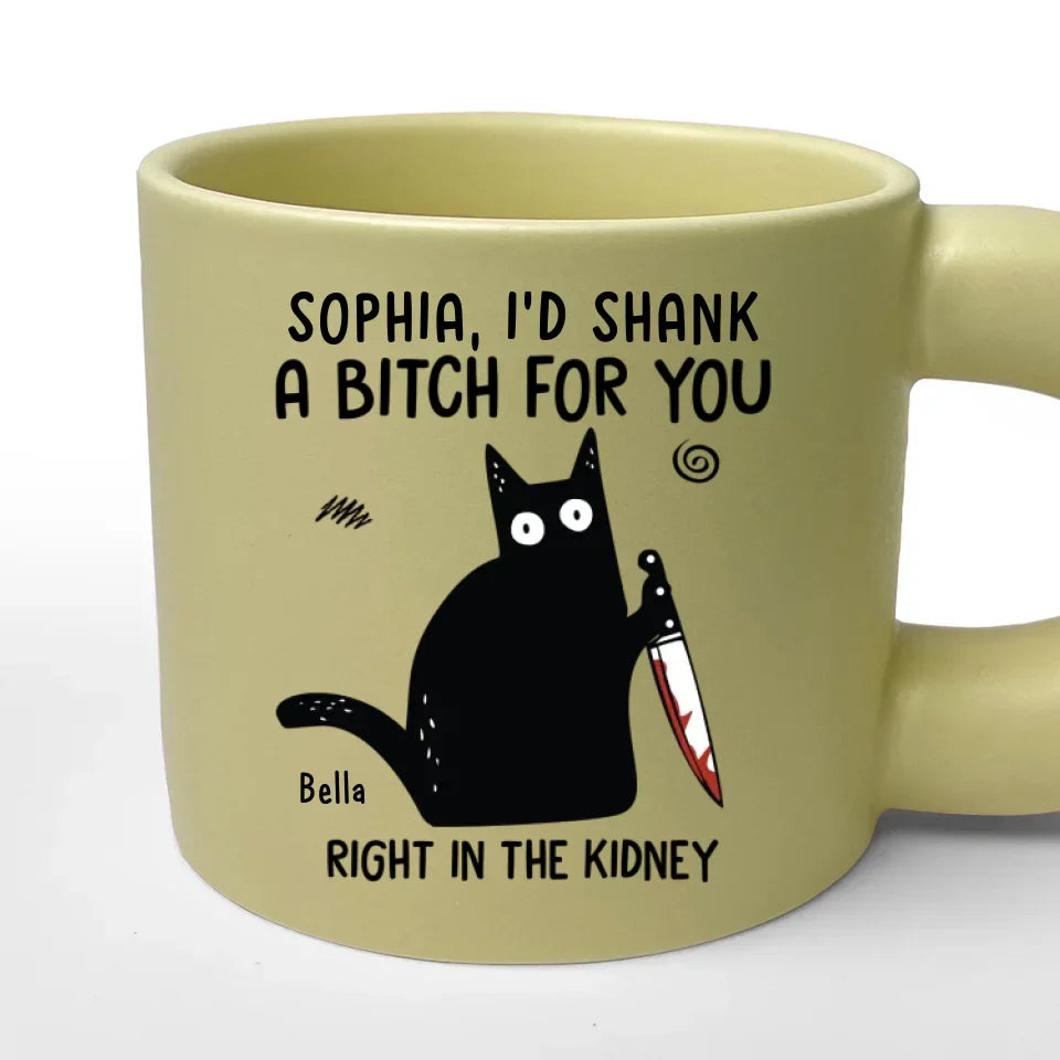 Whenever I See Them, I Think - Coworker Personalized Custom Chunky Mug - Gift For Coworkers, Work Friends, Colleagues