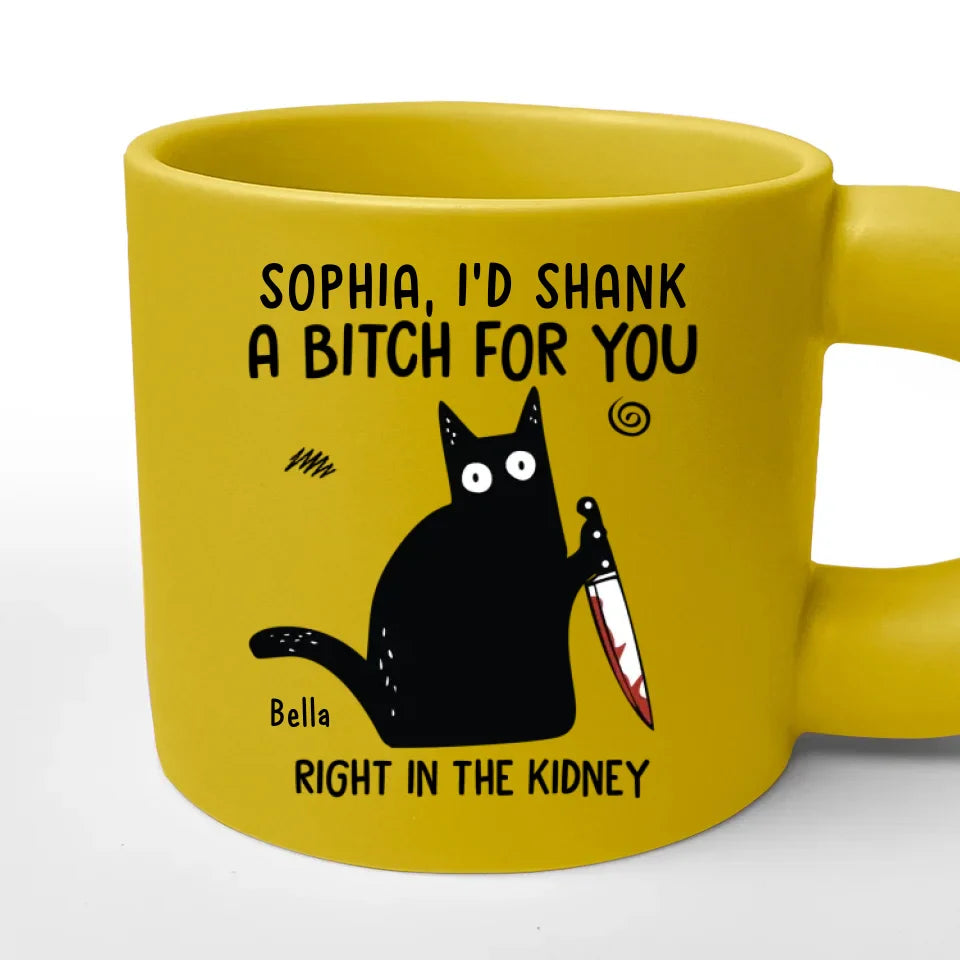 Whenever I See Them, I Think - Coworker Personalized Custom Chunky Mug - Gift For Coworkers, Work Friends, Colleagues