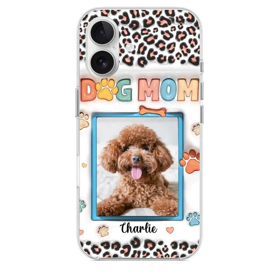 Custom Photo Feline Jolly This Christmas - Dog & Cat Personalized Custom 3D Inflated Effect Printed Clear Phone Case - Christmas Gift For Pet Owners, Pet Lovers
