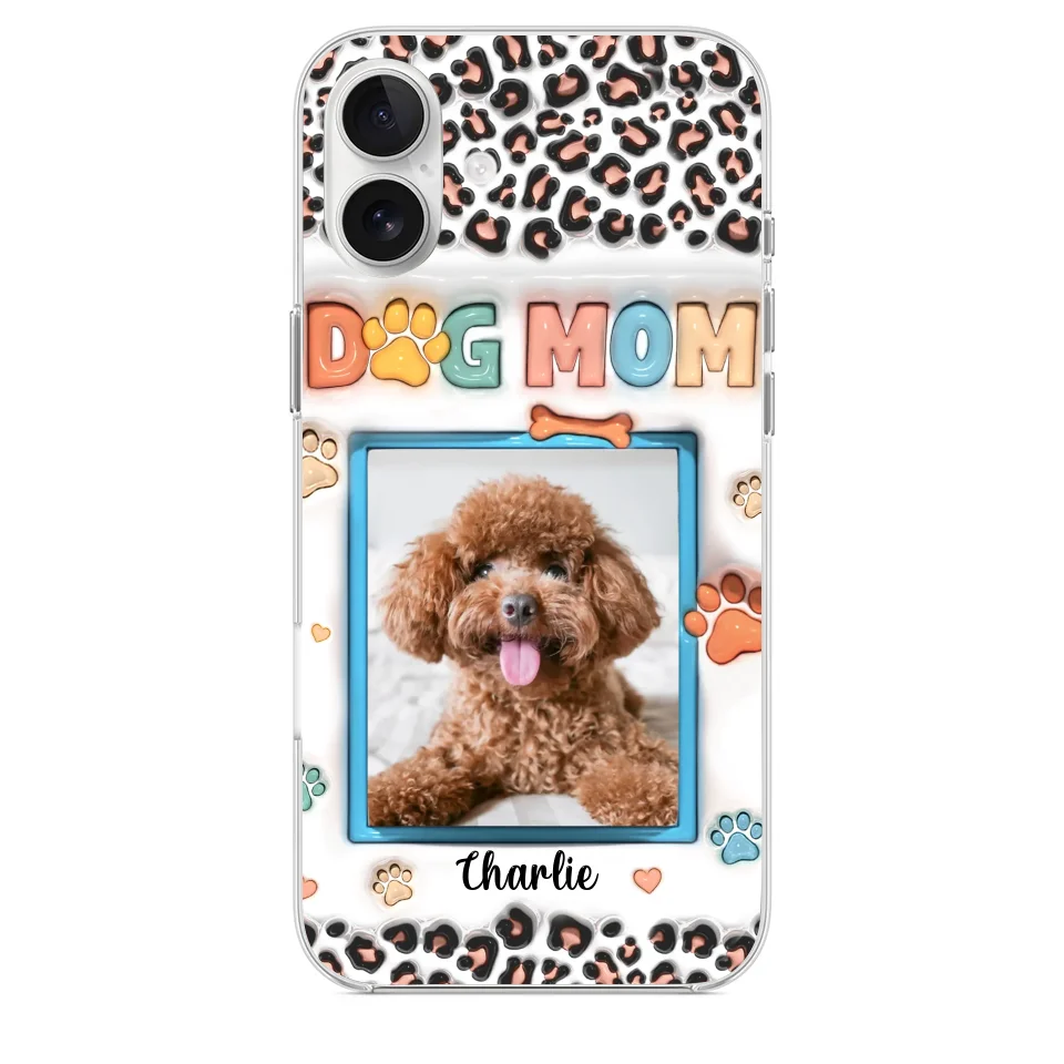 Custom Photo Feline Jolly This Christmas - Dog & Cat Personalized Custom 3D Inflated Effect Printed Clear Phone Case - Christmas Gift For Pet Owners, Pet Lovers