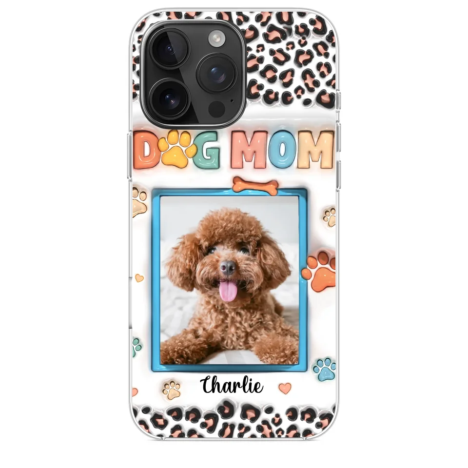 Custom Photo Feline Jolly This Christmas - Dog & Cat Personalized Custom 3D Inflated Effect Printed Clear Phone Case - Christmas Gift For Pet Owners, Pet Lovers