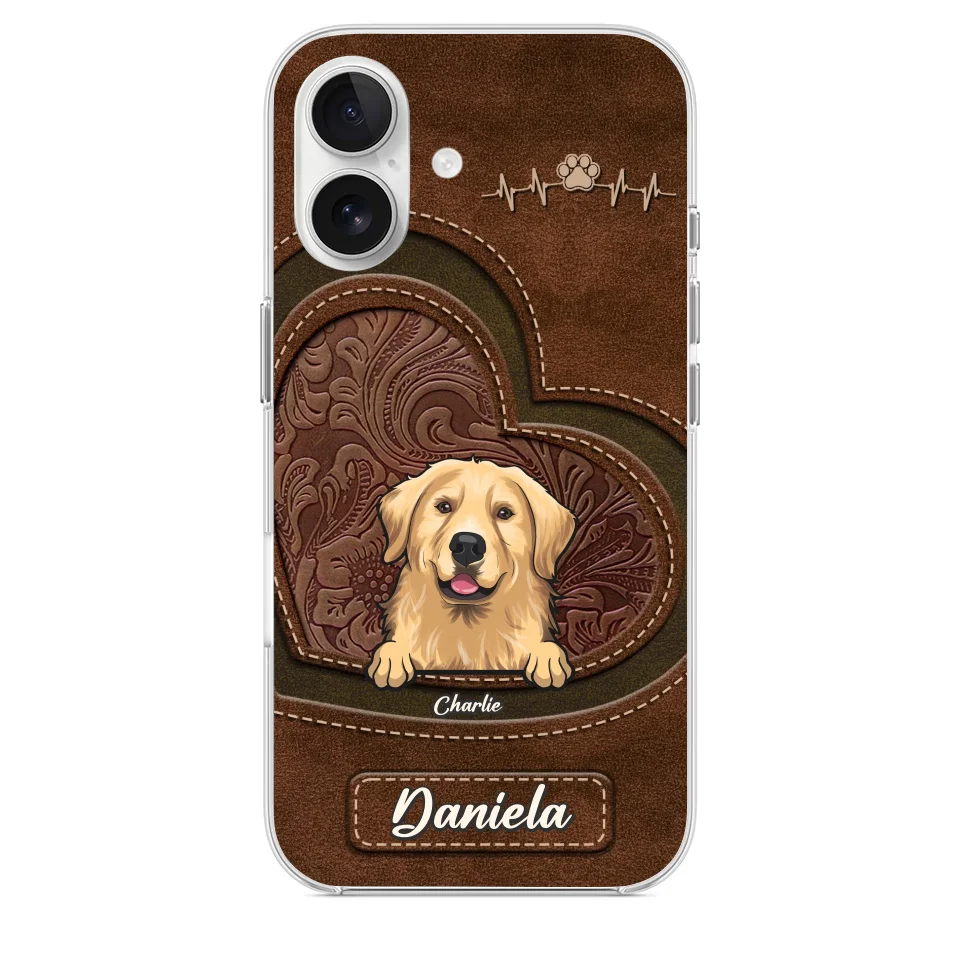 Life Is Better With Dogs - Dog Personalized Custom Clear Phone Case - Gift For Pet Owners, Pet Lovers