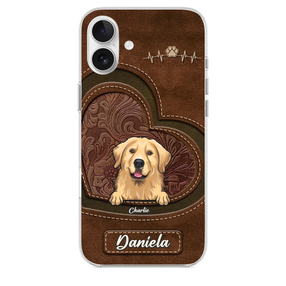 Life Is Better With Dogs - Dog Personalized Custom Clear Phone Case - Gift For Pet Owners, Pet Lovers
