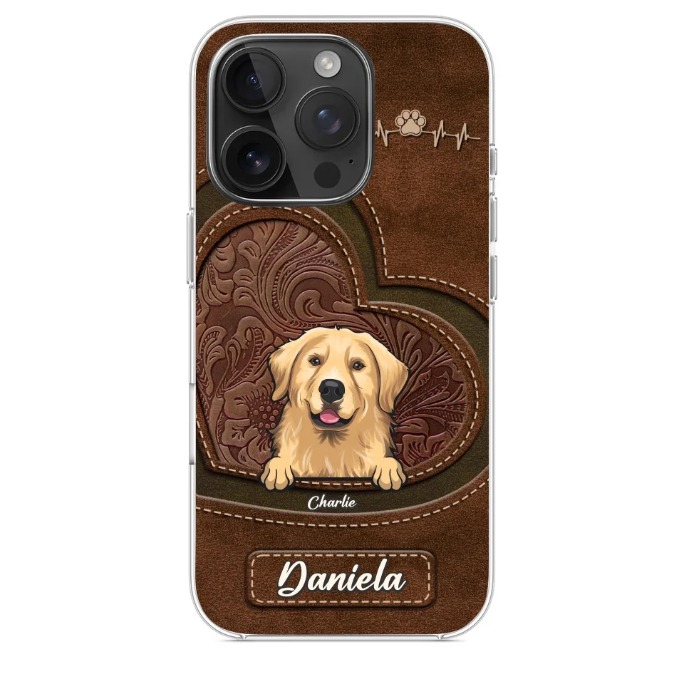Life Is Better With Dogs - Dog Personalized Custom Clear Phone Case - Gift For Pet Owners, Pet Lovers