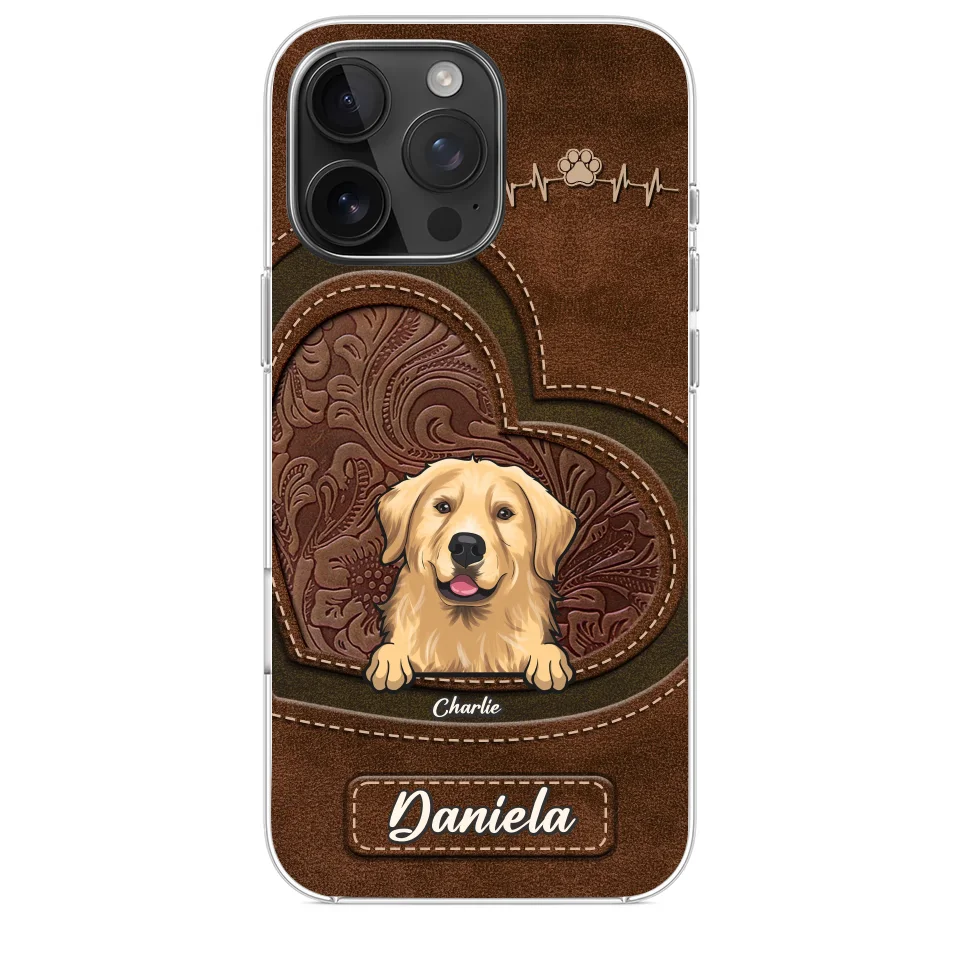 Life Is Better With Dogs - Dog Personalized Custom Clear Phone Case - Gift For Pet Owners, Pet Lovers