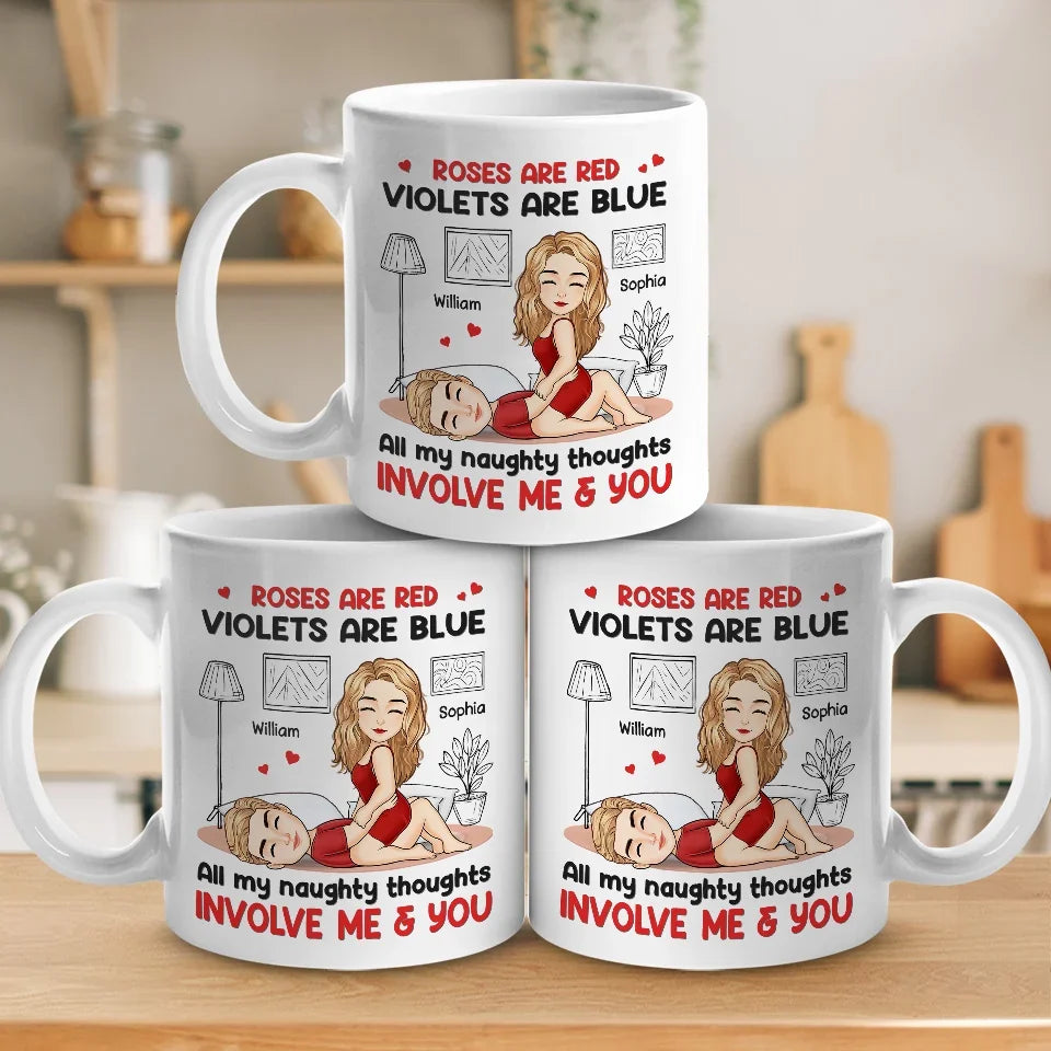 You’ll Never Walk Alone, I’m With You - Couple Personalized Custom Mug - Gift For Husband Wife, Anniversary