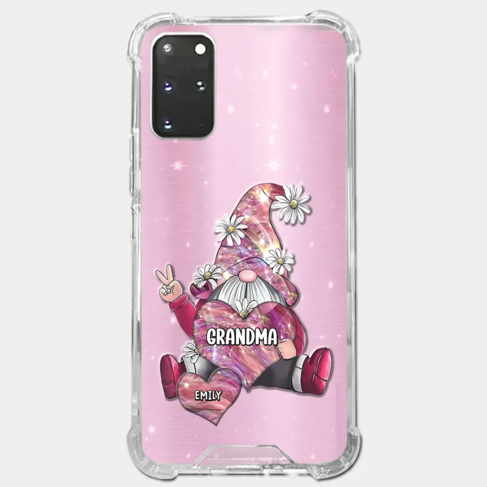 Grandmas Sprinkle Love Like Fairy Dust, Making Everything Magical - Family Personalized Custom Clear Phone Case - Gift For Mom, Grandma