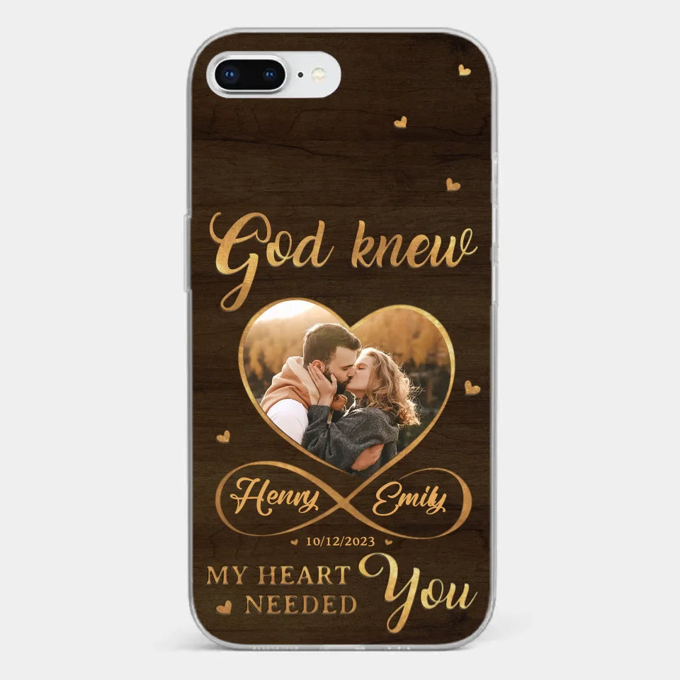 Custom Photo You Are The Reason I Believe In Love - Couple Personalized Custom Clear Phone Case - Gift For Husband Wife, Anniversary