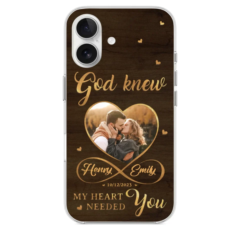 Custom Photo You Are The Reason I Believe In Love - Couple Personalized Custom Clear Phone Case - Gift For Husband Wife, Anniversary