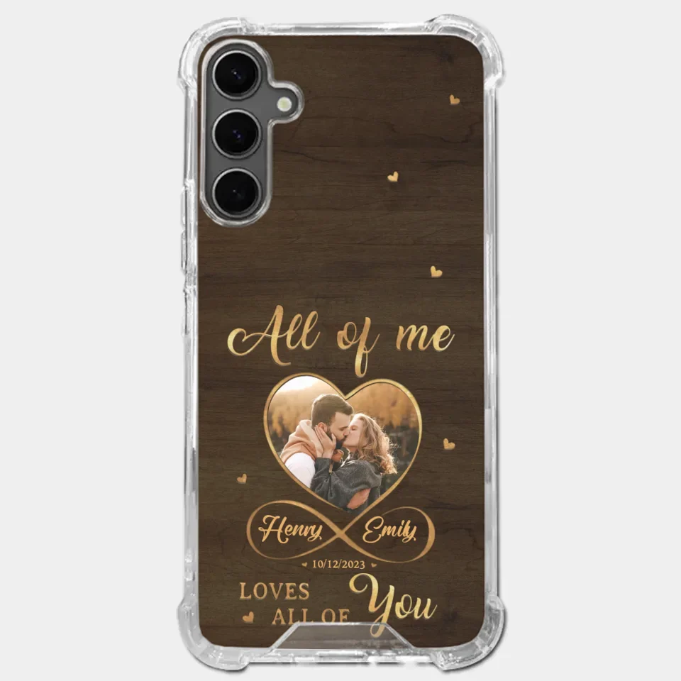 Custom Photo You Are The Reason I Believe In Love - Couple Personalized Custom Clear Phone Case - Gift For Husband Wife, Anniversary