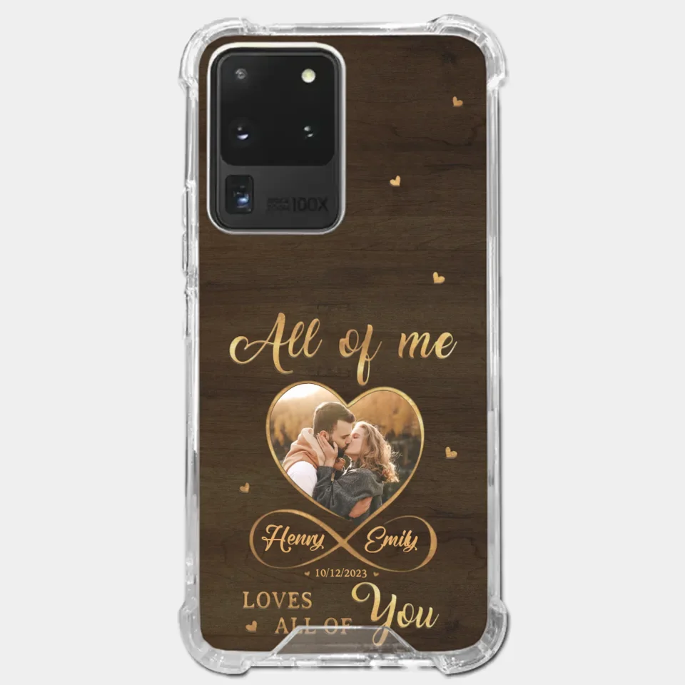 Custom Photo You Are The Reason I Believe In Love - Couple Personalized Custom Clear Phone Case - Gift For Husband Wife, Anniversary