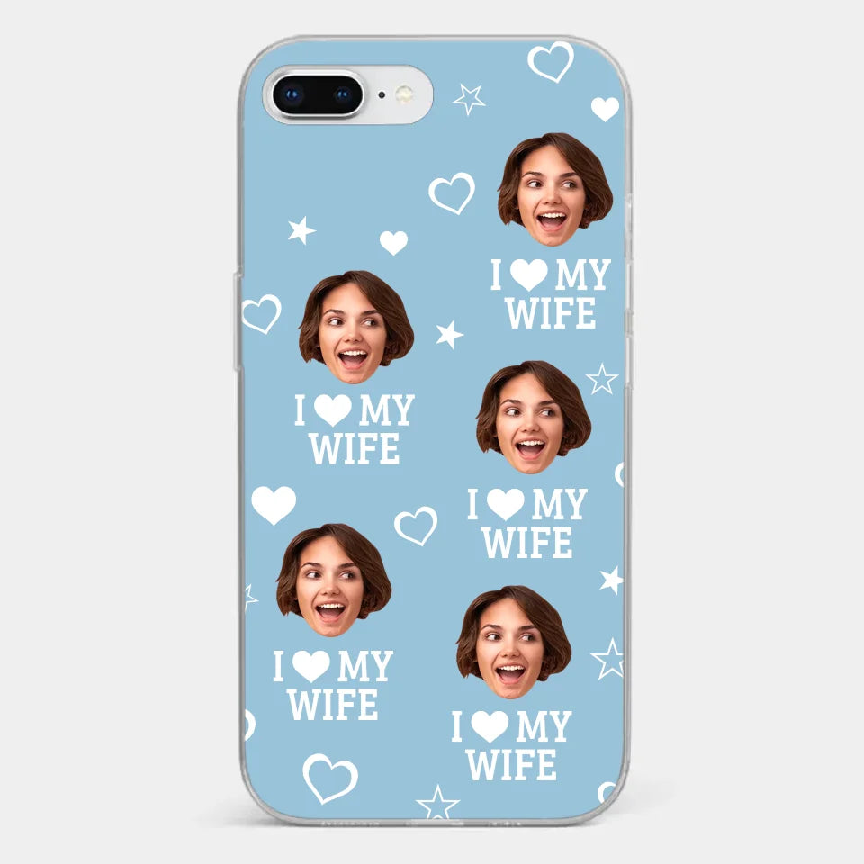 Custom Photo Owner Of My Heart - Couple Personalized Custom Clear Phone Case - Gift For Husband Wife, Anniversary