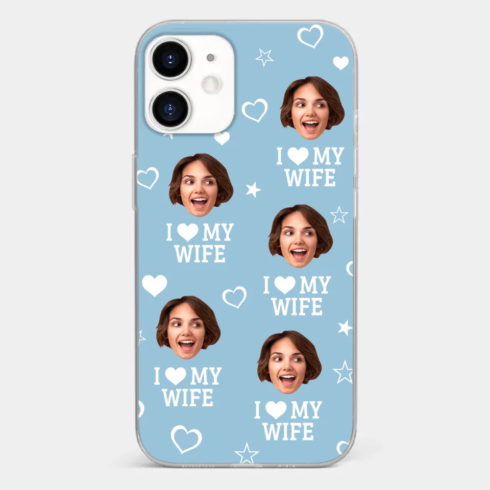 Custom Photo Owner Of My Heart - Couple Personalized Custom Clear Phone Case - Gift For Husband Wife, Anniversary