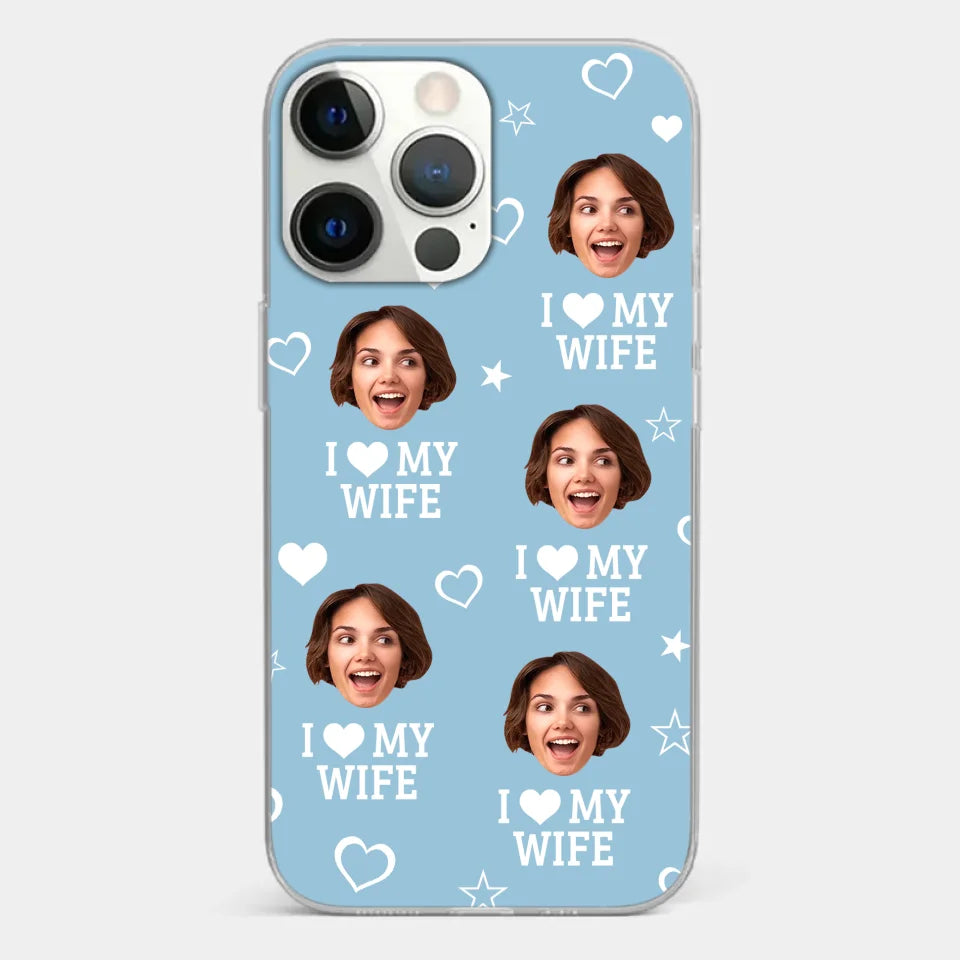 Custom Photo Owner Of My Heart - Couple Personalized Custom Clear Phone Case - Gift For Husband Wife, Anniversary