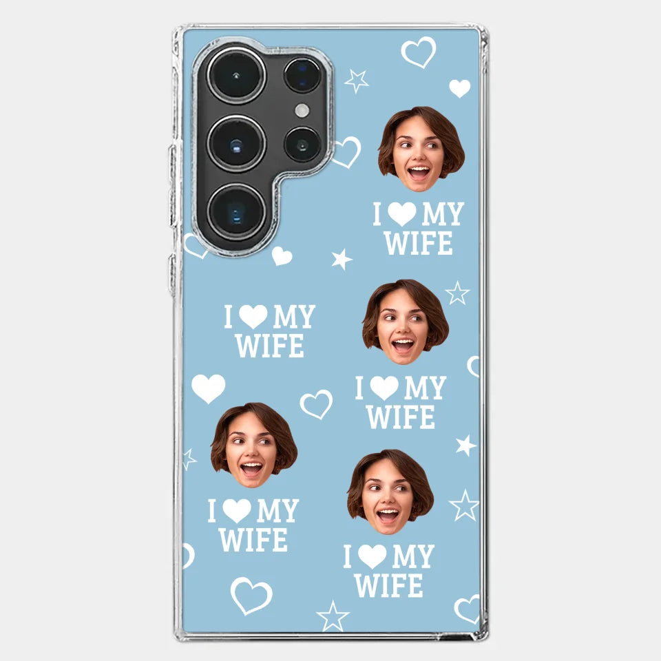 Custom Photo Owner Of My Heart - Couple Personalized Custom Clear Phone Case - Gift For Husband Wife, Anniversary