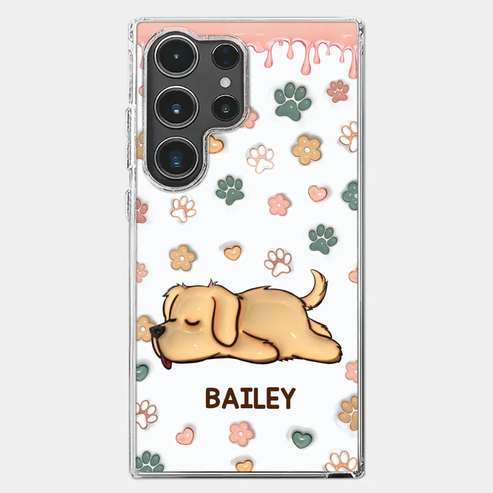 The Love Of A Pet Is Unconditional - Dog & Cat Personalized Custom 3D Inflated Effect Printed Clear Phone Case - Gift For Pet Owners, Pet Lovers
