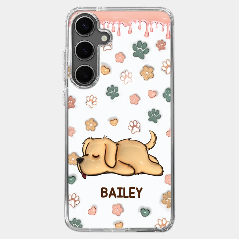 The Love Of A Pet Is Unconditional - Dog & Cat Personalized Custom 3D Inflated Effect Printed Clear Phone Case - Gift For Pet Owners, Pet Lovers