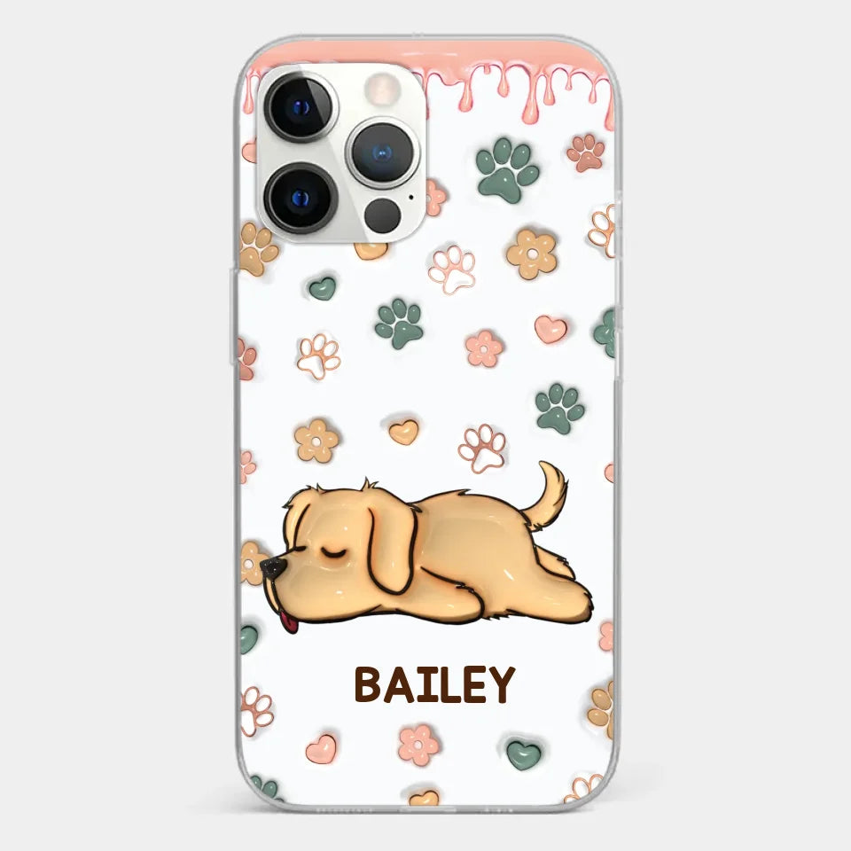 The Love Of A Pet Is Unconditional - Dog & Cat Personalized Custom 3D Inflated Effect Printed Clear Phone Case - Gift For Pet Owners, Pet Lovers