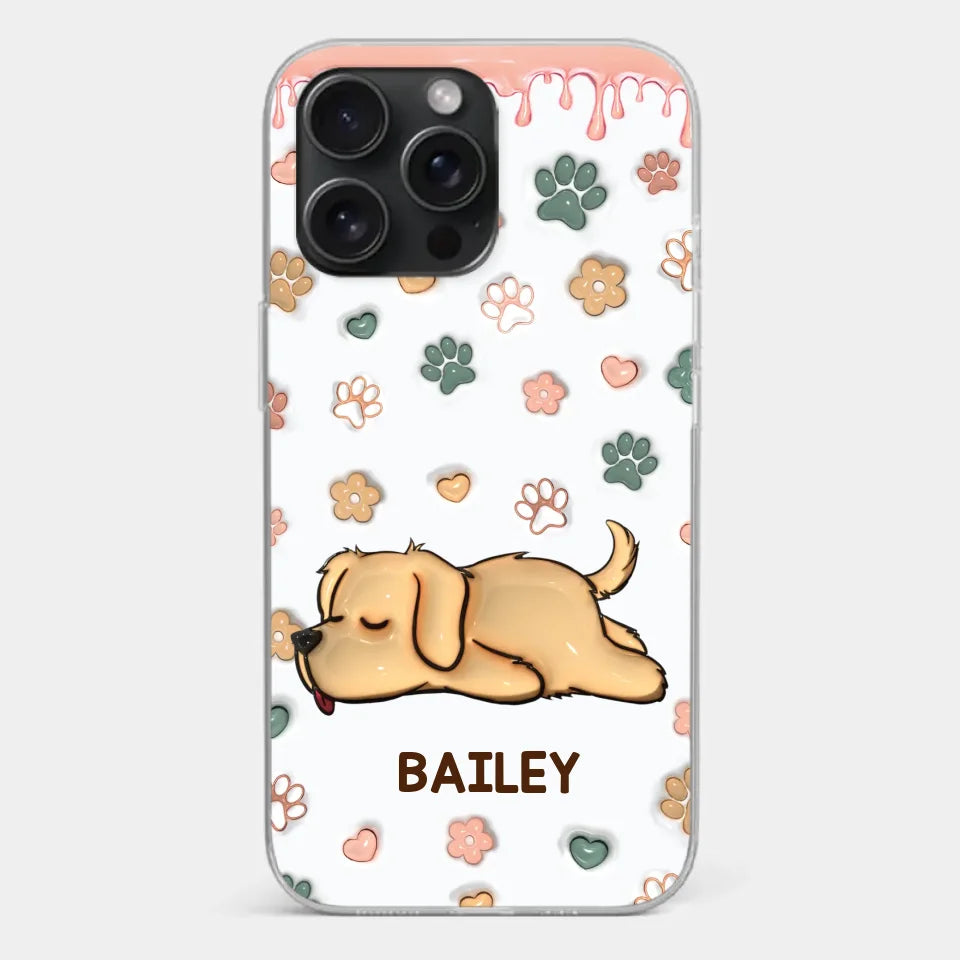 The Love Of A Pet Is Unconditional - Dog & Cat Personalized Custom 3D Inflated Effect Printed Clear Phone Case - Gift For Pet Owners, Pet Lovers
