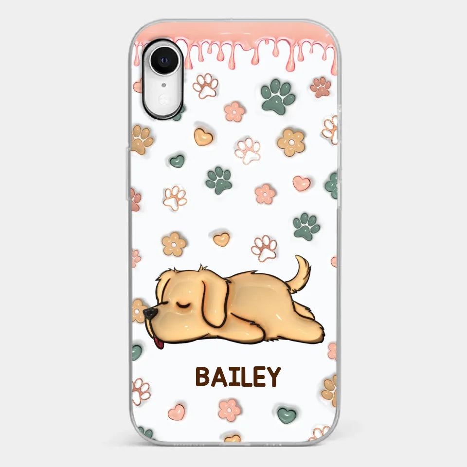The Love Of A Pet Is Unconditional - Dog & Cat Personalized Custom 3D Inflated Effect Printed Clear Phone Case - Gift For Pet Owners, Pet Lovers