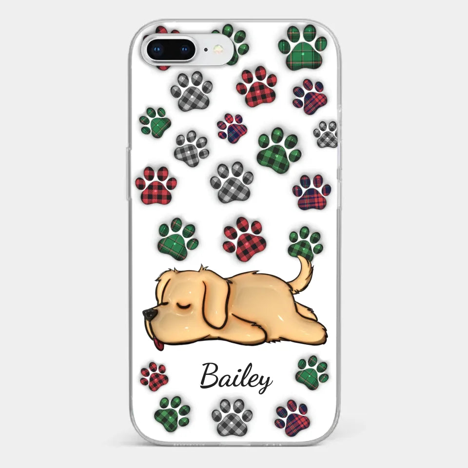 Pets Are Not Just Animals, They Are Family - Dog & Cat Personalized Custom 3D Inflated Effect Printed Clear Phone Case - Gift For Pet Owners, Pet Lovers