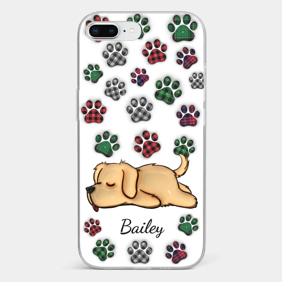 Pets Are Not Just Animals, They Are Family - Dog & Cat Personalized Custom 3D Inflated Effect Printed Clear Phone Case - Gift For Pet Owners, Pet Lovers