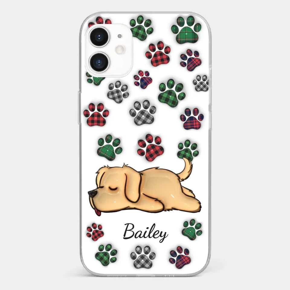 Pets Are Not Just Animals, They Are Family - Dog & Cat Personalized Custom 3D Inflated Effect Printed Clear Phone Case - Gift For Pet Owners, Pet Lovers