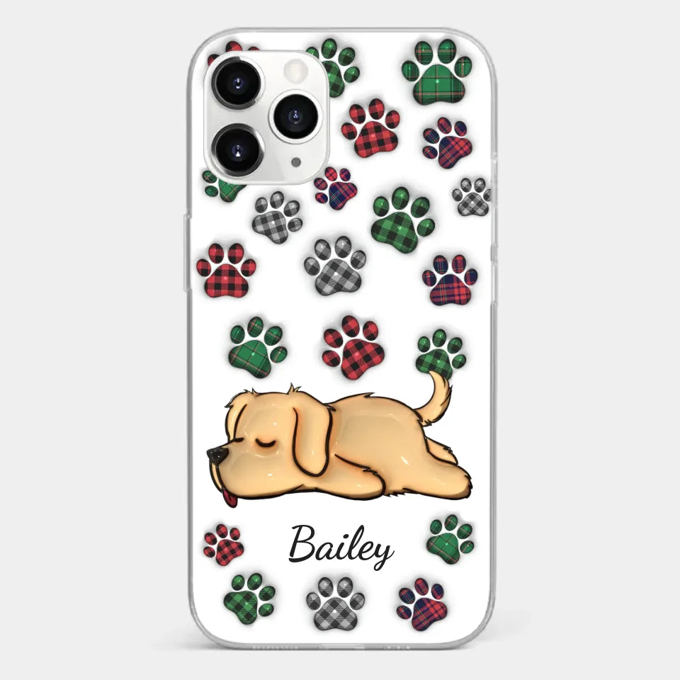 Pets Are Not Just Animals, They Are Family - Dog & Cat Personalized Custom 3D Inflated Effect Printed Clear Phone Case - Gift For Pet Owners, Pet Lovers