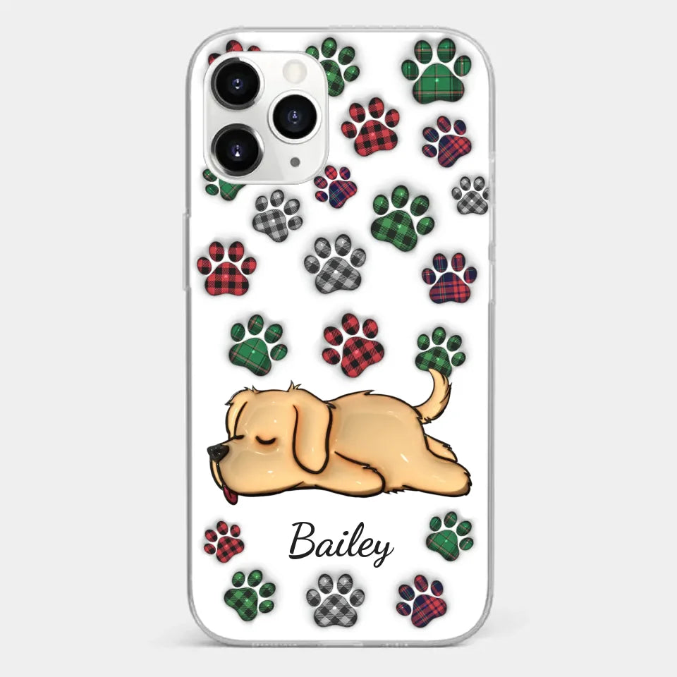 Pets Are Not Just Animals, They Are Family - Dog & Cat Personalized Custom 3D Inflated Effect Printed Clear Phone Case - Gift For Pet Owners, Pet Lovers