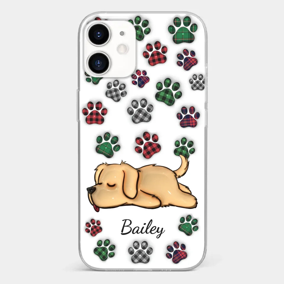 Pets Are Not Just Animals, They Are Family - Dog & Cat Personalized Custom 3D Inflated Effect Printed Clear Phone Case - Gift For Pet Owners, Pet Lovers