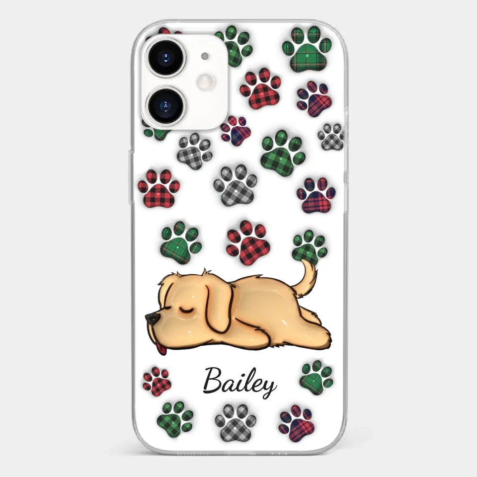 Pets Are Not Just Animals, They Are Family - Dog & Cat Personalized Custom 3D Inflated Effect Printed Clear Phone Case - Gift For Pet Owners, Pet Lovers