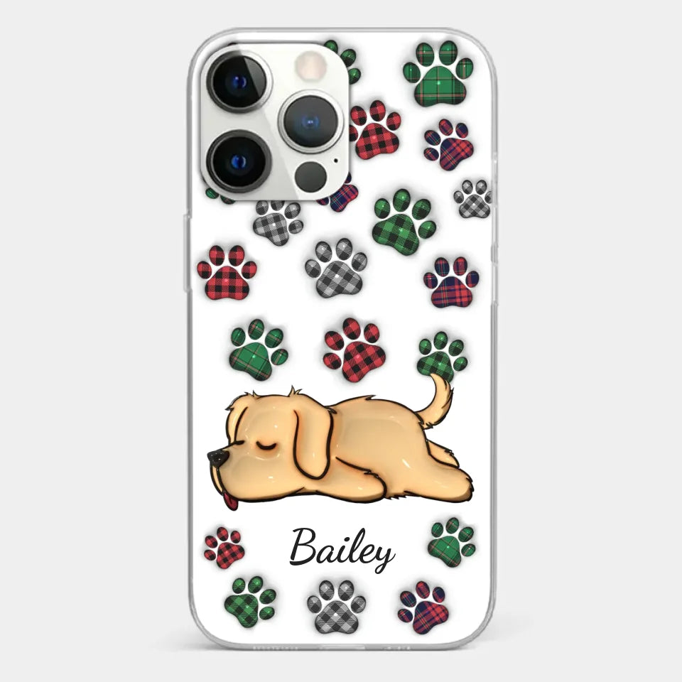 Pets Are Not Just Animals, They Are Family - Dog & Cat Personalized Custom 3D Inflated Effect Printed Clear Phone Case - Gift For Pet Owners, Pet Lovers