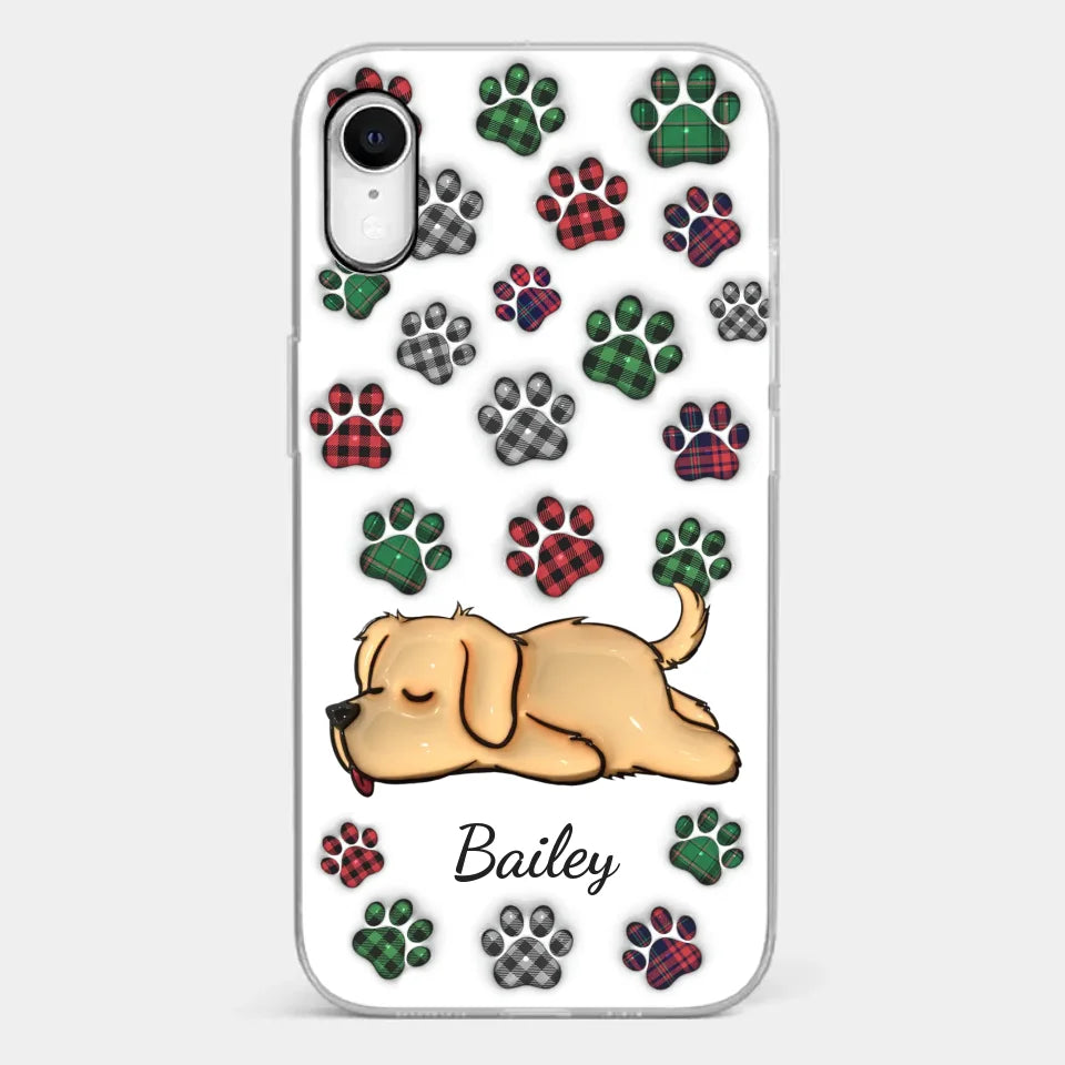 Pets Are Not Just Animals, They Are Family - Dog & Cat Personalized Custom 3D Inflated Effect Printed Clear Phone Case - Gift For Pet Owners, Pet Lovers