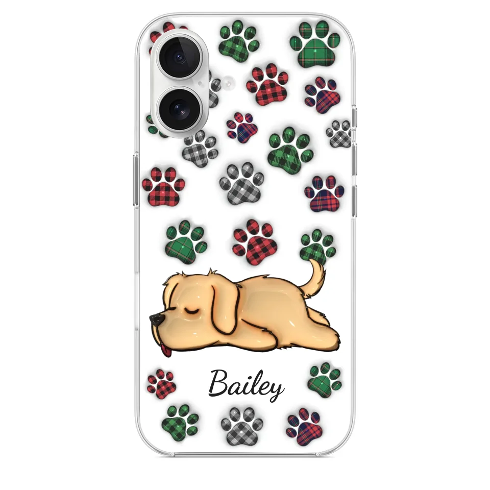 Pets Are Not Just Animals, They Are Family - Dog & Cat Personalized Custom 3D Inflated Effect Printed Clear Phone Case - Gift For Pet Owners, Pet Lovers