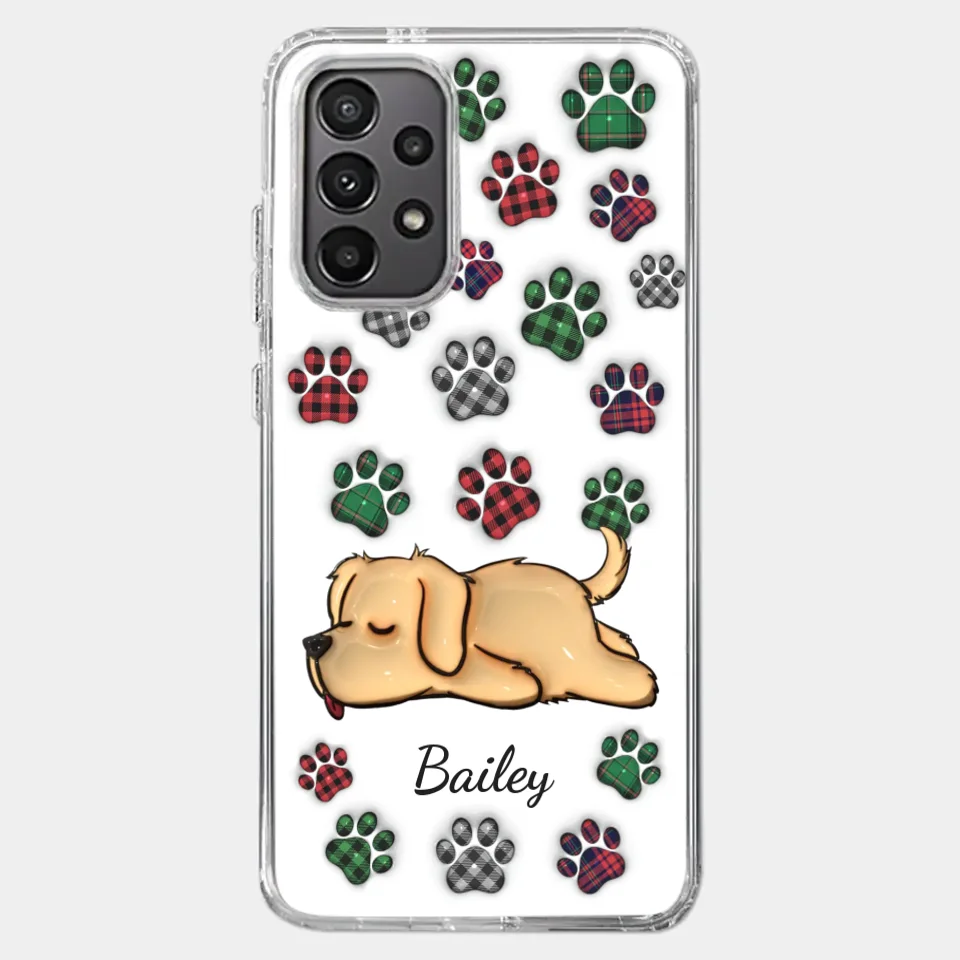 Pets Are Not Just Animals, They Are Family - Dog & Cat Personalized Custom 3D Inflated Effect Printed Clear Phone Case - Gift For Pet Owners, Pet Lovers