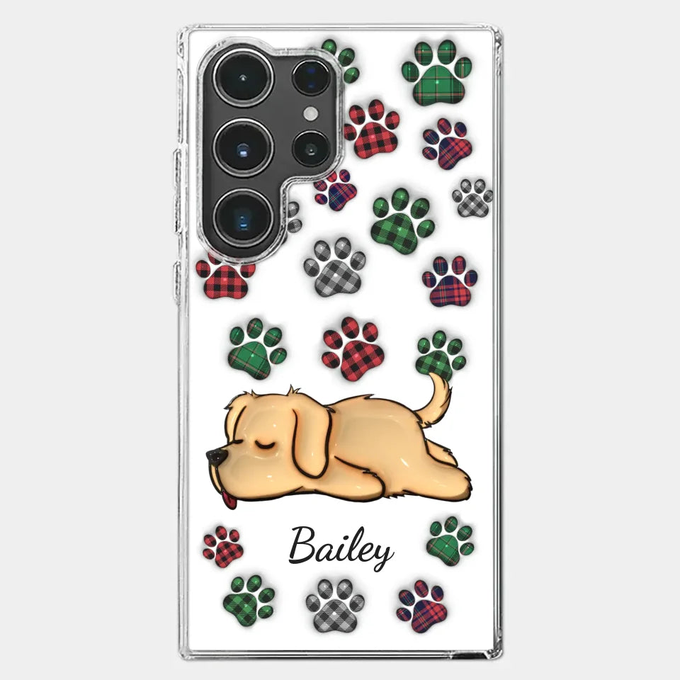 Pets Are Not Just Animals, They Are Family - Dog & Cat Personalized Custom 3D Inflated Effect Printed Clear Phone Case - Gift For Pet Owners, Pet Lovers
