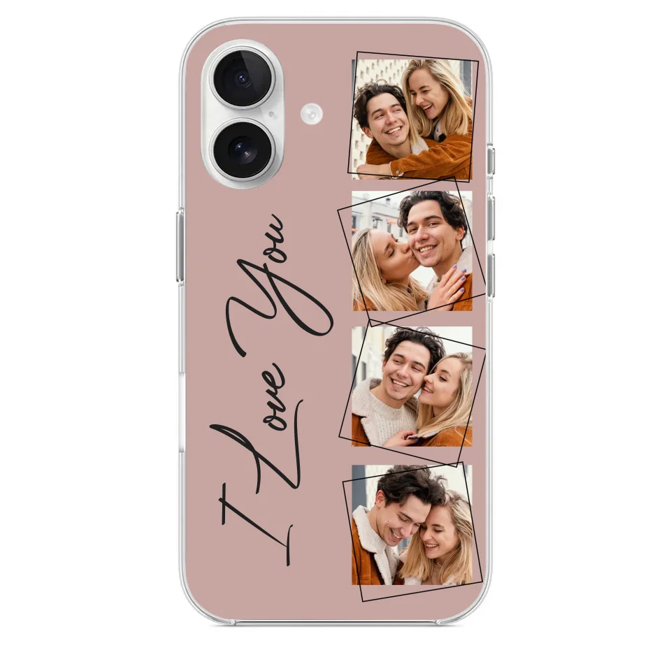 Custom Photo I Love You So Much - Couple Personalized Custom Clear Phone Case - Gift For Husband Wife, Anniversary