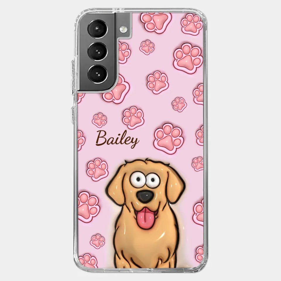 Furry Friends Are The Ultimate Healers - Dog & Cat Personalized Custom 3D Inflated Effect Printed Clear Phone Case - Gift For Pet Owners, Pet Lovers
