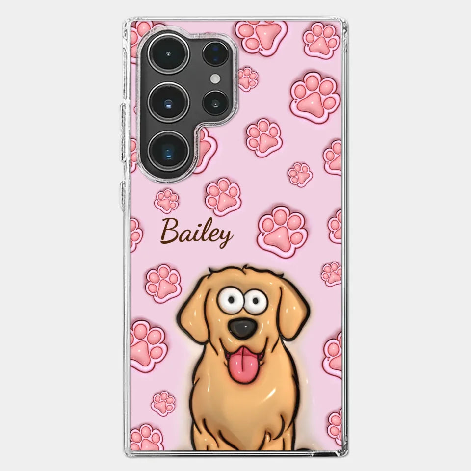 Furry Friends Are The Ultimate Healers - Dog & Cat Personalized Custom 3D Inflated Effect Printed Clear Phone Case - Gift For Pet Owners, Pet Lovers