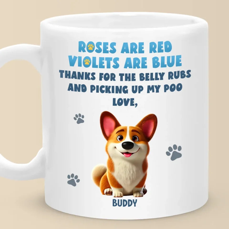 Dogs Are Family - Dog Personalized Custom Mug - Gift For Pet Owners, Pet Lovers