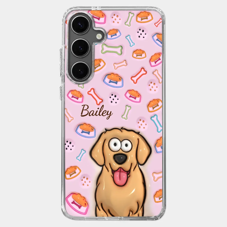 Furry Friends Don’t Just Heal Wounds, They Fill Hearts With Love - Dog Personalized Custom 3D Inflated Effect Printed Clear Phone Case - Gift For Pet Owners, Pet Lovers