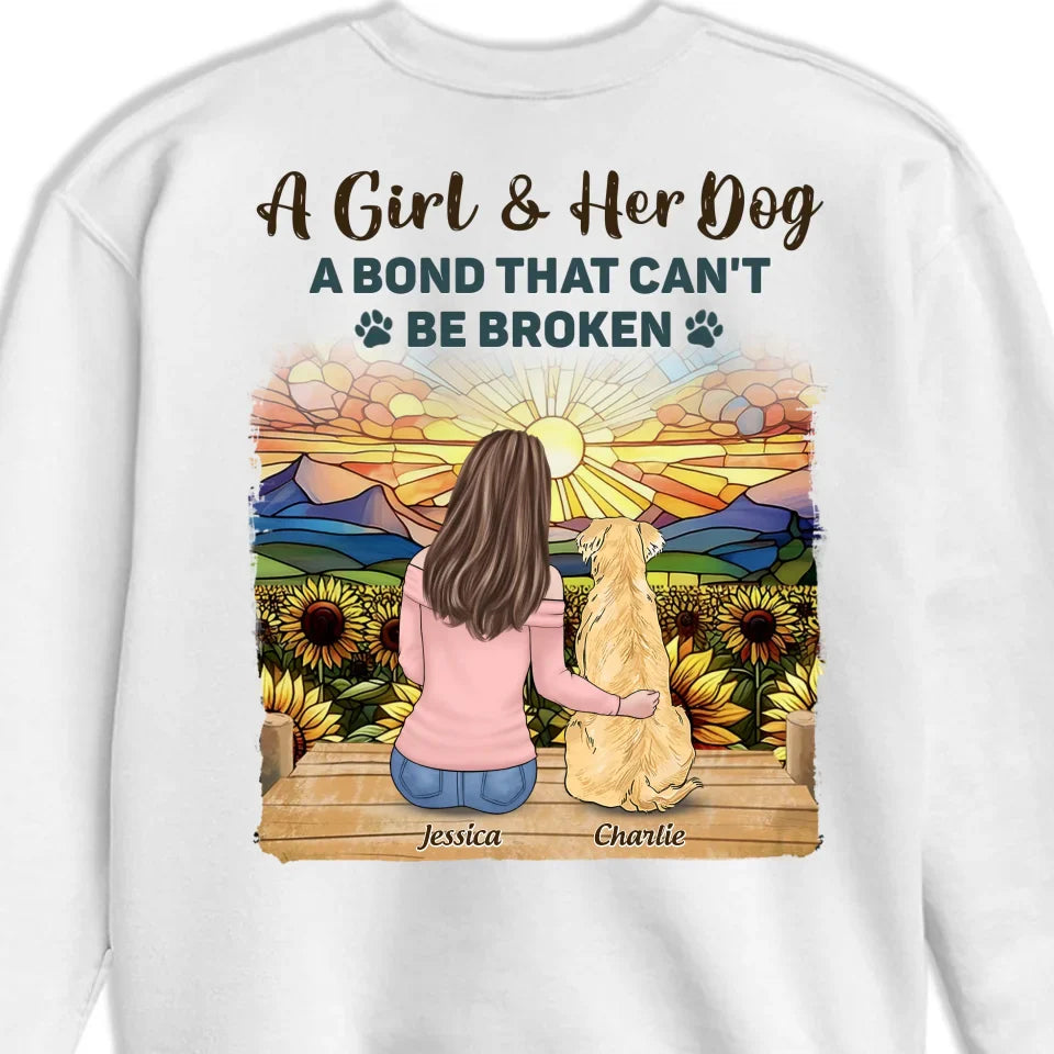 Fur, Love And Happiness - Dog Personalized Custom Back Printed Unisex T-shirt, Hoodie, Sweatshirt - Gift For Pet Owners, Pet Lovers