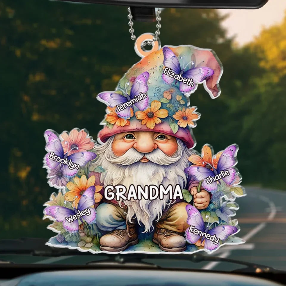 Forever My Inspiration - Family Personalized Custom Car Ornament - Acrylic Custom Shaped - Gift For Mom, Grandma