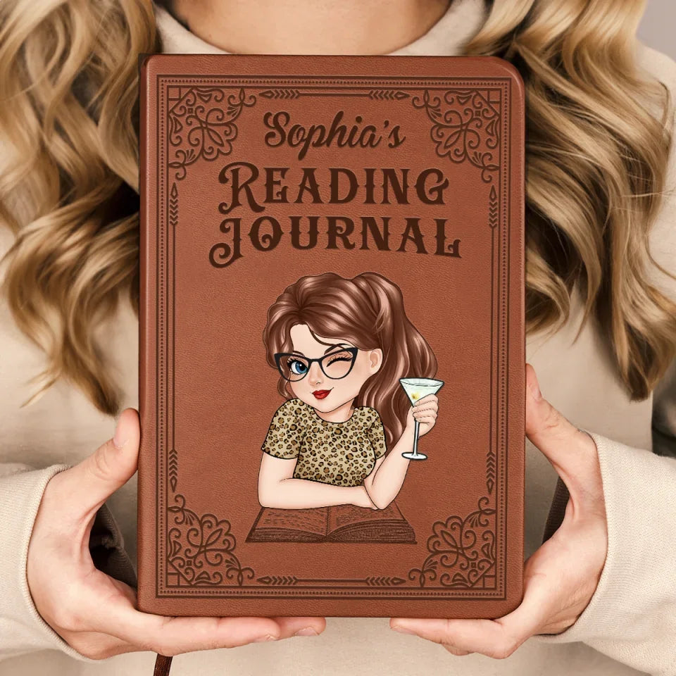 Love Is Finding Joy In What Lights Your Soul - Family Personalized Custom Leather Journal - Mother's Day, Gift For Mom, Grandma